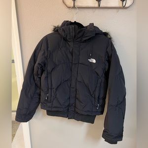 The North Face Hooded Bomber Jacket